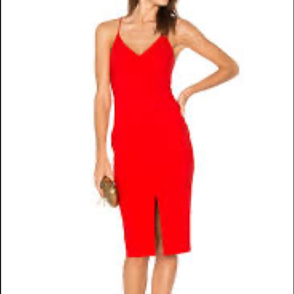 NWT LIKELY “Brooklyn” Sheath Dress in Scarlett Red Size 12